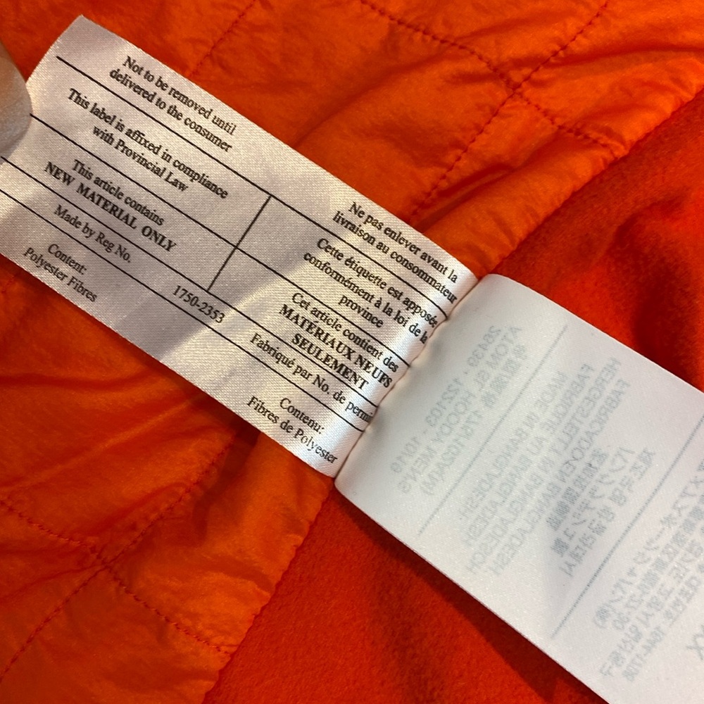 Arc’teryx ATOM SL MEN HOODY Size M color Solaris in excellent condition - Picture 12 of 17